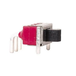 Velleman TS-13P commutateur électrique Commutateur coulissant Noir, Rouge