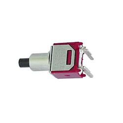 Velleman TS-21A commutateur électrique Bouton-poussoir Gris