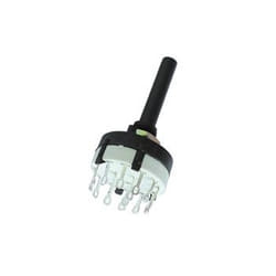 Velleman 8404-3C commutateur électrique Commutateur rotatif Noir, Blanc