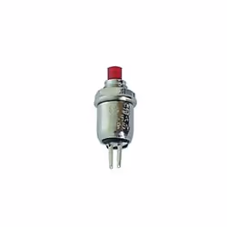 Velleman R1381, Bouton-poussoir, Rouge, Acier, 125 V, 0,5 A