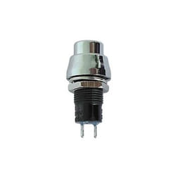 Velleman R1384A commutateur électrique Bouton-poussoir Argent