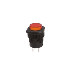 Velleman R1394B/A commutateur électrique Bouton-poussoir Noir, Orange