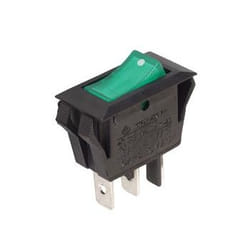 Velleman R902/G commutateur électrique Interrupteur à balancier Noir, Vert