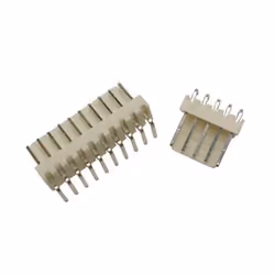 Velleman BTWMH5, Blanc, Mâle, Courbe, Laiton, Nylon, Étain, 50 V, 3 A