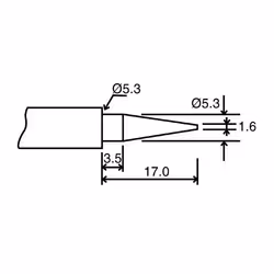 Velleman BITC10N1, 1,6 mm