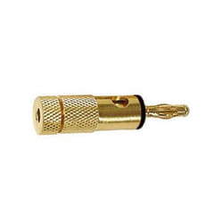 Velleman CM25B changeur de genre de câble Banana Banane Or