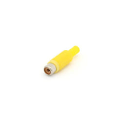 Velleman CA054Y connecteur de fils RCA Jaune