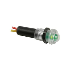 Velleman - voyant led vert 12V resistant a l'eau - boitier noir 12VTG