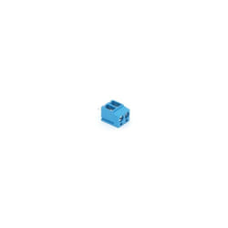Toolland - bornier a vis. 2 poles. bleu SCREW02 RI1263
