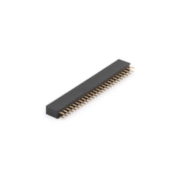 Velleman CC075 accessoire pour carte de circuit imprimé (PCB) Embase à broches Noir 1 pièce(s)