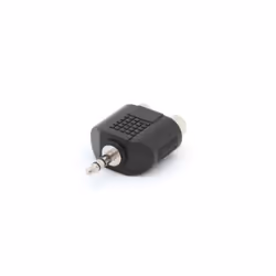 Velleman CAA20, 3.5 mm, 2x 3.5mm, Noir
