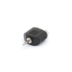 Velleman CAA20 changeur de genre de câble 3.5 mm 2x 3.5mm Noir