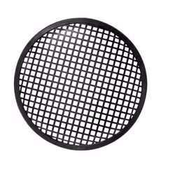 HQ Power 8" black metal speaker grille, Métal, Noir, 203 mm, 203 mm