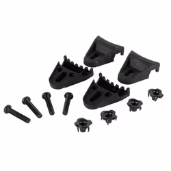 HQ Power Set of speaker grille fixing accessories, Métal, Noir