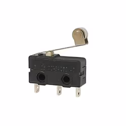 Velleman MS5-R, Commutateur à levier à galets, Noir, 125 - 250 V, 5 A, 6,4 mm, 19,8 mm