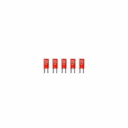 pas: 5mm tension d'opération (max.): 250V capacité: 0.047µF diélectrique: film en polyéthylène térephtalate électrodes: en al ...