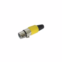 SPECIFICATIONS : couleur capuchon: jaune finition nickelée connexions à souder