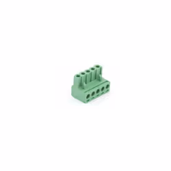 nombre de pôles: 5 pas: 5.08mm pour câbles: 12AWG valeurs: 300V / 10A couleur: vert