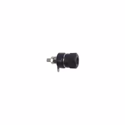 SPECIFICATIONS : couleur: noir longueur: 32mm trou: Ø 4mm épaisseur du panneau: 12mm max.