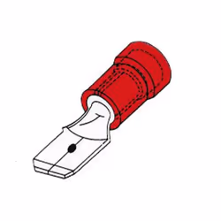 Velleman FRM2, Rouge, 2,8 mm, 10 pièce(s)