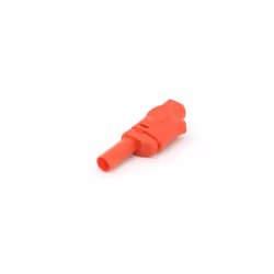 SPECIFICATIONS : couleur: rouge longueur: 53mm tension max.: 60Vcc courant max.: 36A connexion à souder avec pointe isolée
