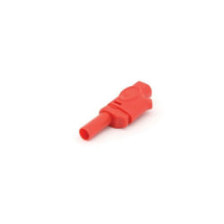Velleman - fiche banane 4mm selon IEC1010 - rouge CM21R RI1211