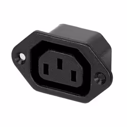 Velleman PSCF1, C13 (IEC), Noir, 250 V, 50 mm, 25 mm, 28,9 mm