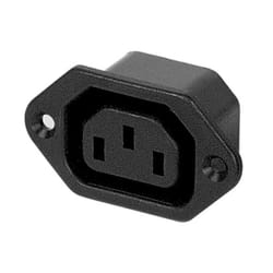 Velleman PSCF1 prise de courant C13 (IEC) Noir