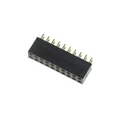 Velleman CC071 accessoire pour carte de circuit imprimé (PCB) Embase à broches Noir 1 pièce(s)