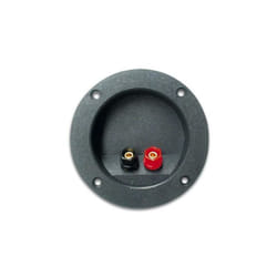 Hq Power - bornier pour enceinte - rond - dore