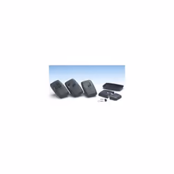 Coffret ABS ergonomique à 1 bouton-poussoir. Montage par simple encliquetage avec deux contacts en métal pour pile 12V (mod.  ...
