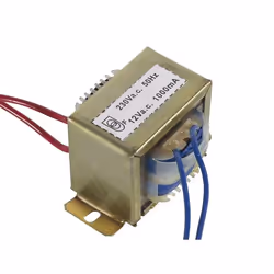 Velleman 112012C, 230 V, 50 Hz, 12 V, 1 A, 12 kVA, 52 mm
