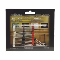 Velleman K/DIODE1, Light Emitting Diodes (LEDs), 120 pièce(s)