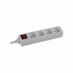 CARACTERISTIQUES : : avec protection enfants type de prise: terre française (type E) SPECIFICATIONS : nombre de prises: 4 int ...