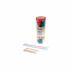 résiste aux UV dimensions (A x B): quantité / couleur •• 2.5 x 100mm: 25 pcs vert, 25 pcs jaune, 25 pcs noir, 25 pcs rouge, 5 ...