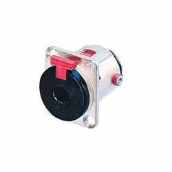 Neutrik NJ3FP6C, Noir, Rouge, Argent, Nickel, Polyamide, Polyoxyméthyléne (POM), Acier zingué, EIA RS 453, IEC 60603-11, IEC  ...