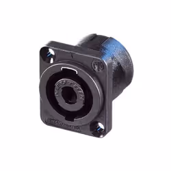 Neutrik NL4MP, Noir, Polyamide, UL,CSA, UL 94 HB, IEC 68-2-20, -30 - 80 °C, 1 pièce(s)