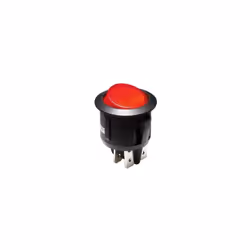éclairage: néon rouge (230VCA) • pouvoir de coupure: 10A/250Vca, 16A/125Vca • durée de vie électrique: 20000 manoeuvres • dur ...