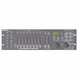 HQ Power 240-channel DMX controller with jog wheels télécommande Avec fil Appuyez sur les boutons