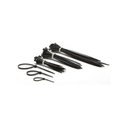 Perel - attaches nylon noir assortiment 75PC ectbmix RI9628