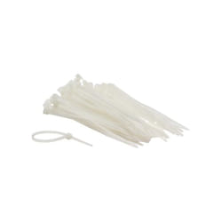 Colliers De Serrage En Nylon - 2.5 X 100 Mm - Blanc (100 Pcs) Velleman Ectw100