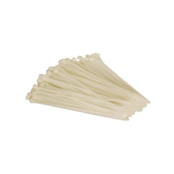Colliers de serrage en nylon - 4.8 x 200 mm - blanc (100 pcs) velleman ECTW200