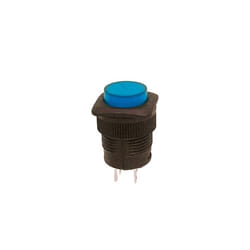 Velleman R1394A/B commutateur électrique Bouton-poussoir Noir, Bleu