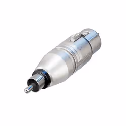 Neutrik NA2FPMM, RCA, XLR, Argent