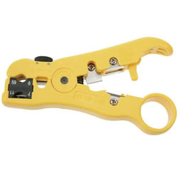 Velleman VTCOAX4F Pince à sertir Jaune