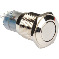 Velleman R1600 commutateur électrique Bouton-poussoir Nickel