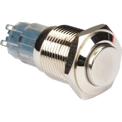 Velleman R1711 commutateur électrique Bouton-poussoir Nickel