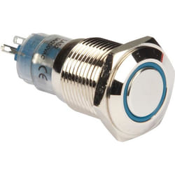 Velleman R1600B commutateur électrique Bouton-poussoir Gris