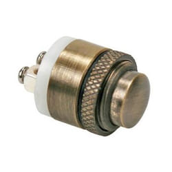 Velleman R1800DB Bouton poussoir de sonnette de porte Bronze Avec fil