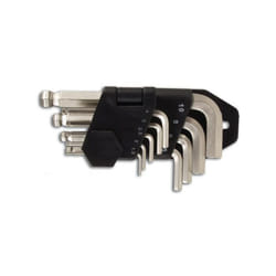 Toolland - jeu de cles allen - embout spherique - 9 pcs hhexpro RI7476